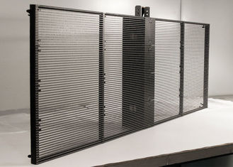 ガラス壁の透明な導かれた表示Ip65 3 x 8mmピクセルとの160度